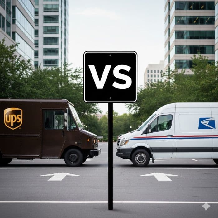 UPS or USPS Business Shipping
